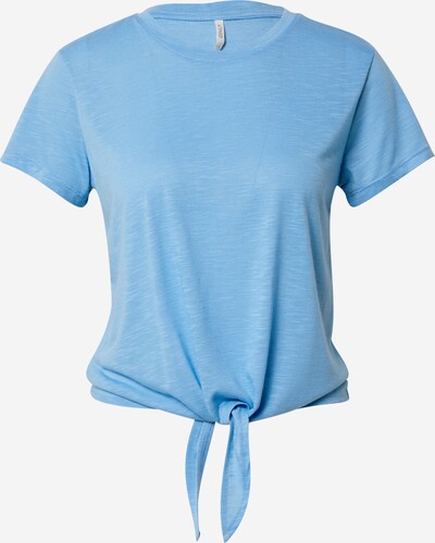 Tricou 'NEW ISA' ONLY pe albastru deschis, Vizualizare produs