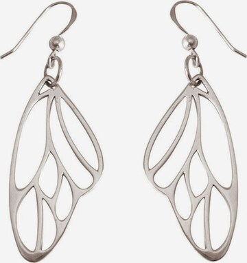 Gemshine Earrings in Silver: front
