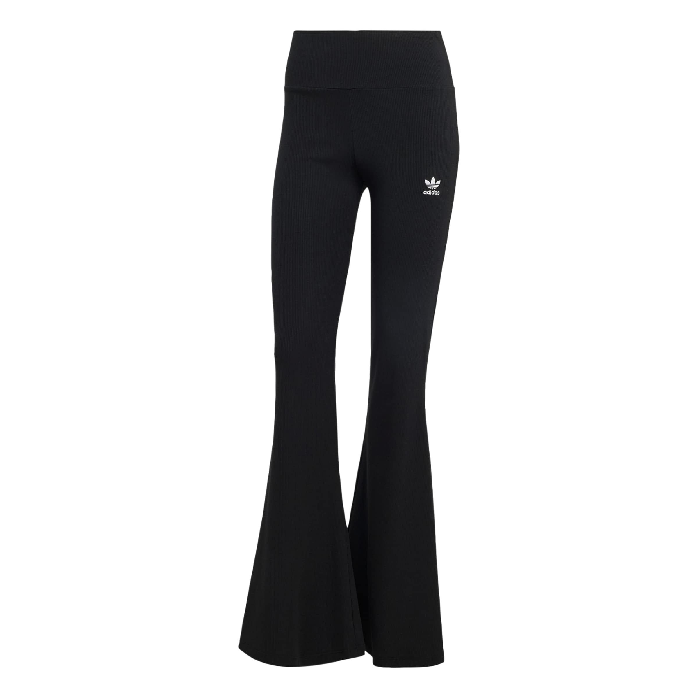 évasé Leggings 'Essentials' ADIDAS ORIGINALS en noir : devant