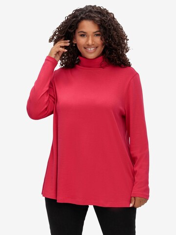 SHEEGO T-shirt i rosa: framsida