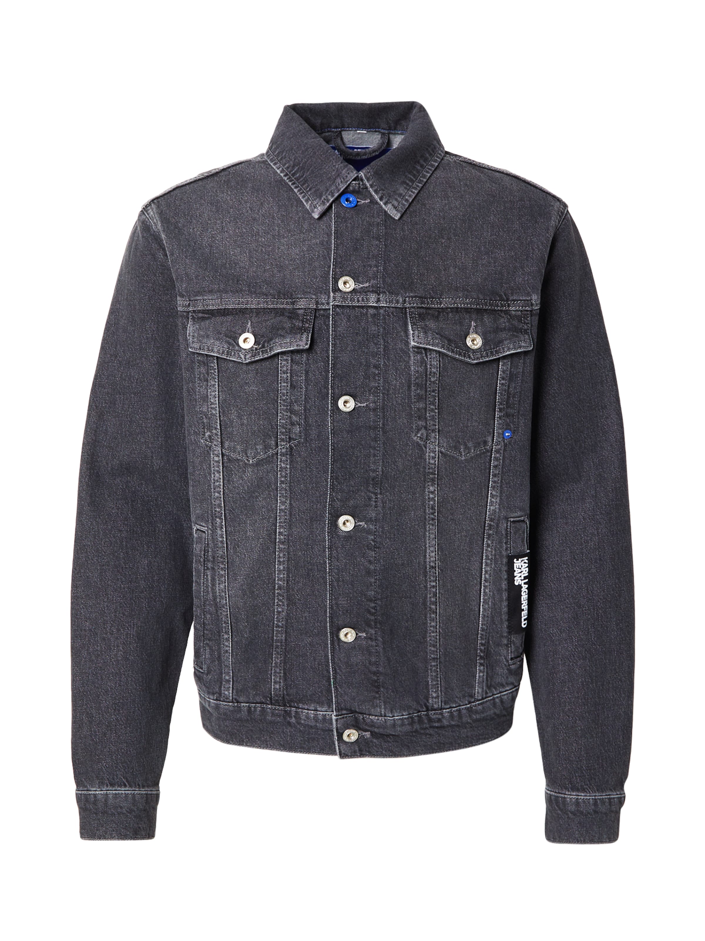 KARL LAGERFELD JEANS Övergångsjacka i grå: framsida