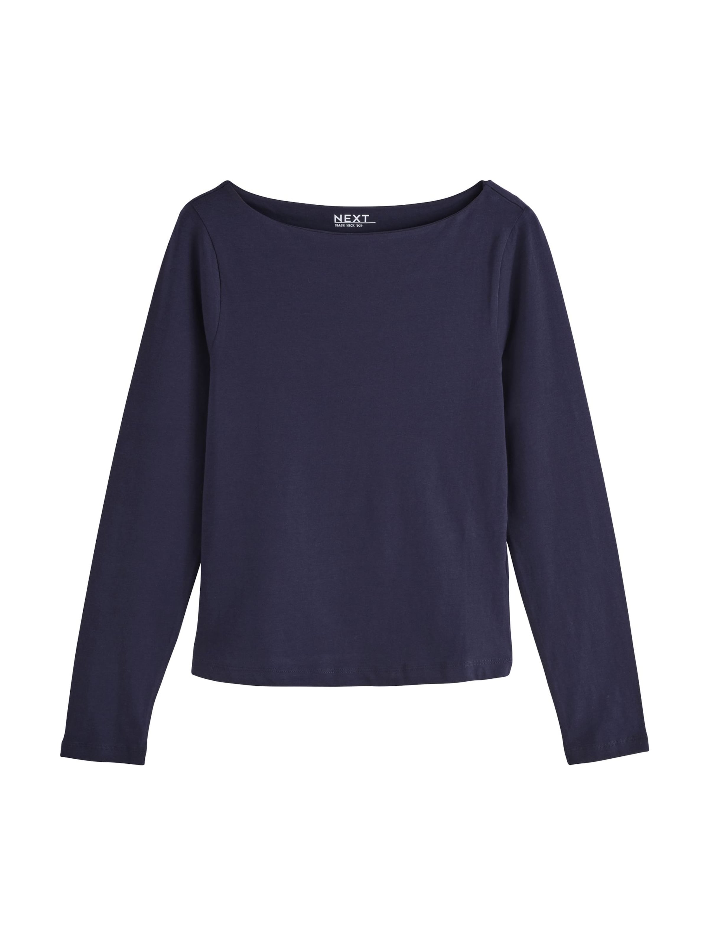 Next Shirt in Blau: Vorderseite