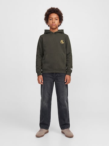 Jack & Jones Junior - regular Vaquero en negro: frente