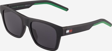 TOMMY HILFIGER Солнцезащитные очки в Черный: спереди