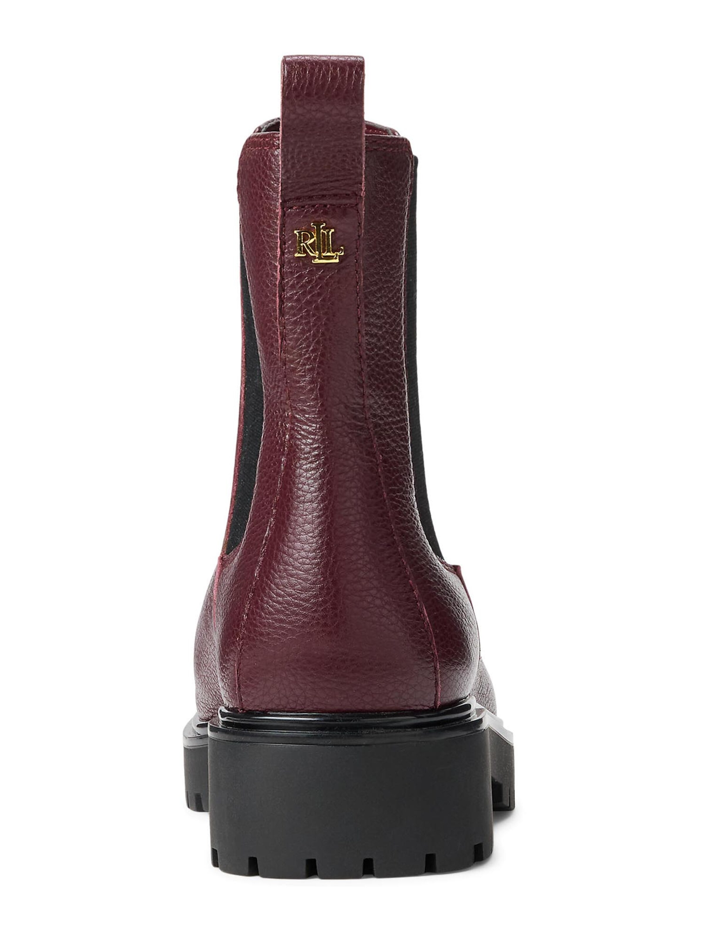 Lauren Ralph Lauren Боти Chelsea 'ALLYSON' в червено