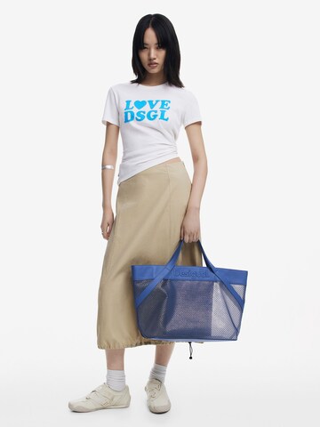 Desigual Shopper in Blauw
