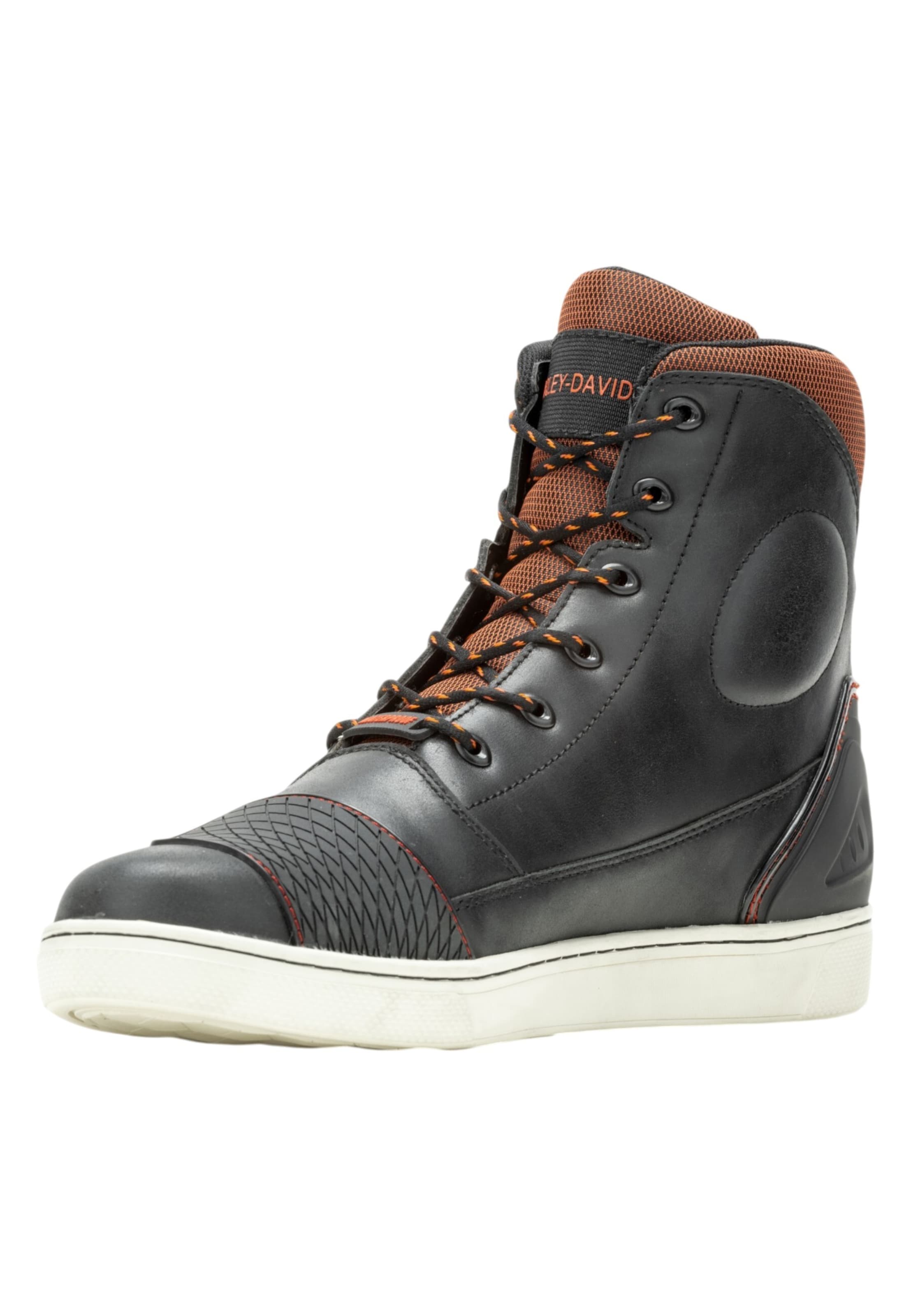 Harley Davidson - Sapatilhas altas em preto: frente