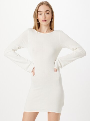NA-KD Dress 'Angelica' in White: front