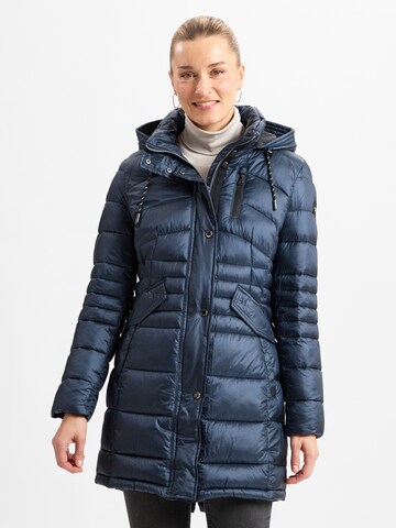 GIL BRET Wintermantel in Blauw: voorkant
