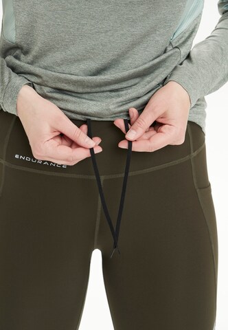 ENDURANCE Lauftights 'Deerrin' in Grün