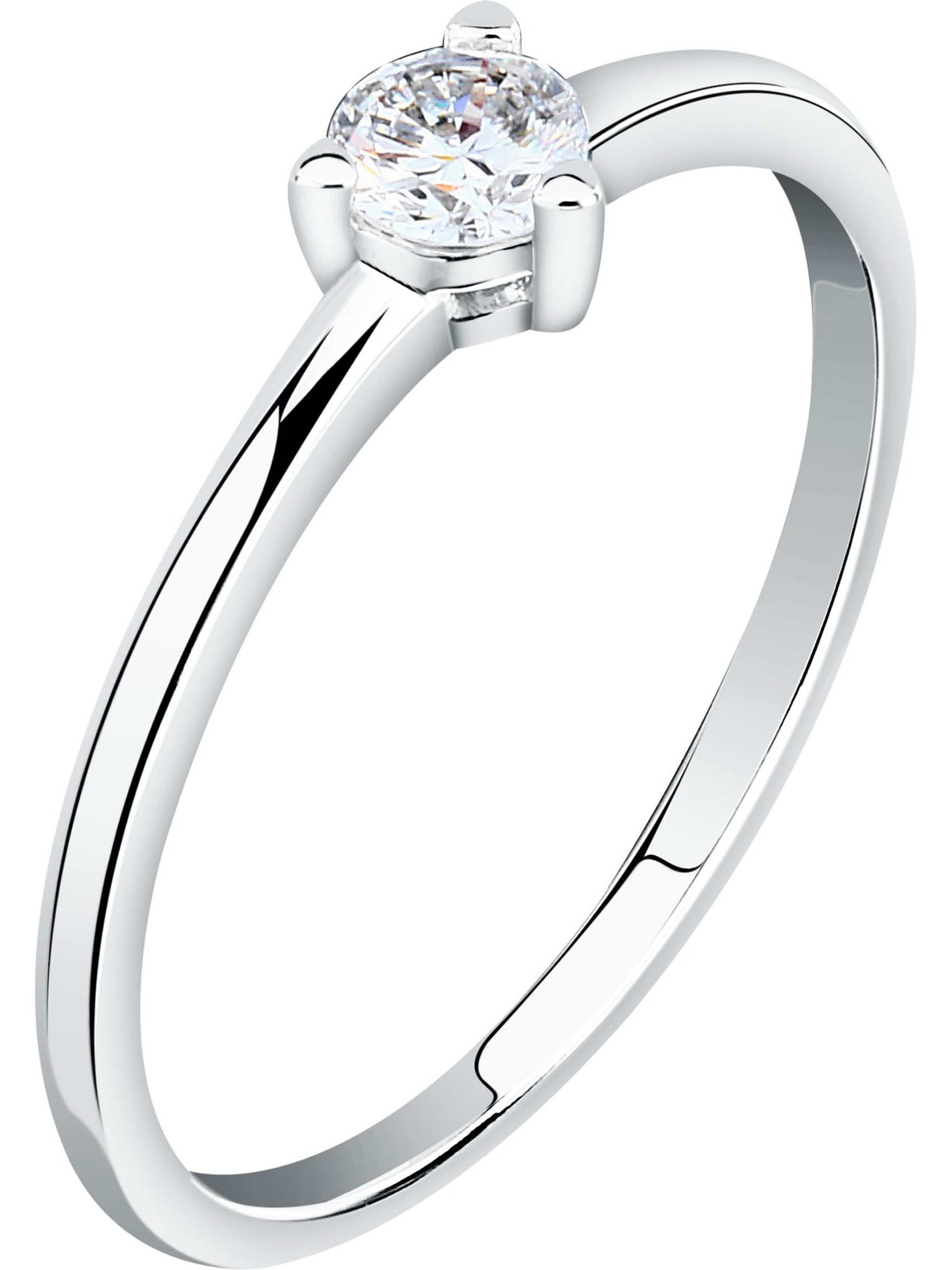 CHRIST Ring in Silber: Vorderseite