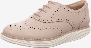 MBT Schnürschuh 'Boston' in Beige: Vorderseite