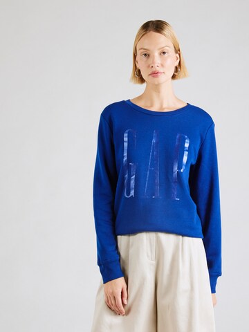 GAP Sweatshirt in Blau: predná strana