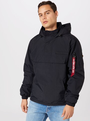 Veste mi-saison 'Expedition' ALPHA INDUSTRIES en noir : devant