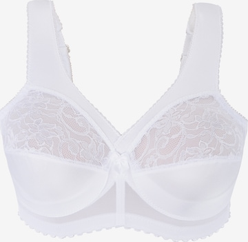 GLAMORISE Minimiser Bra in White