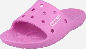 Zoccoletto di Crocs in rosa: frontale