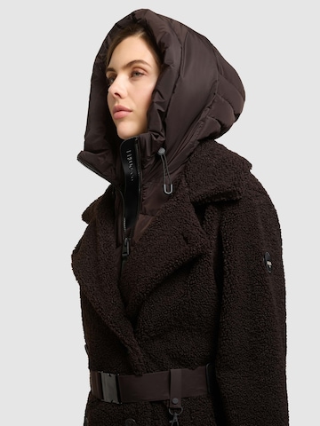 khujo Wintermantel 'IRNYA' in Bruin