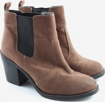 H&M Dress Boots in 38 in Brown: front