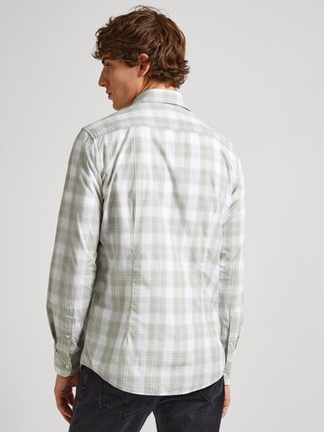 Pepe Jeans Regular fit Button Up Shirt ' PARKER ' in Green
