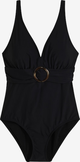 bonprix Shapingbadeanzug in M in schwarz, Produktansicht