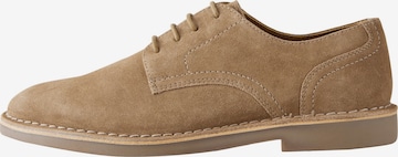 Next - Zapatos con cordón en beige: frente