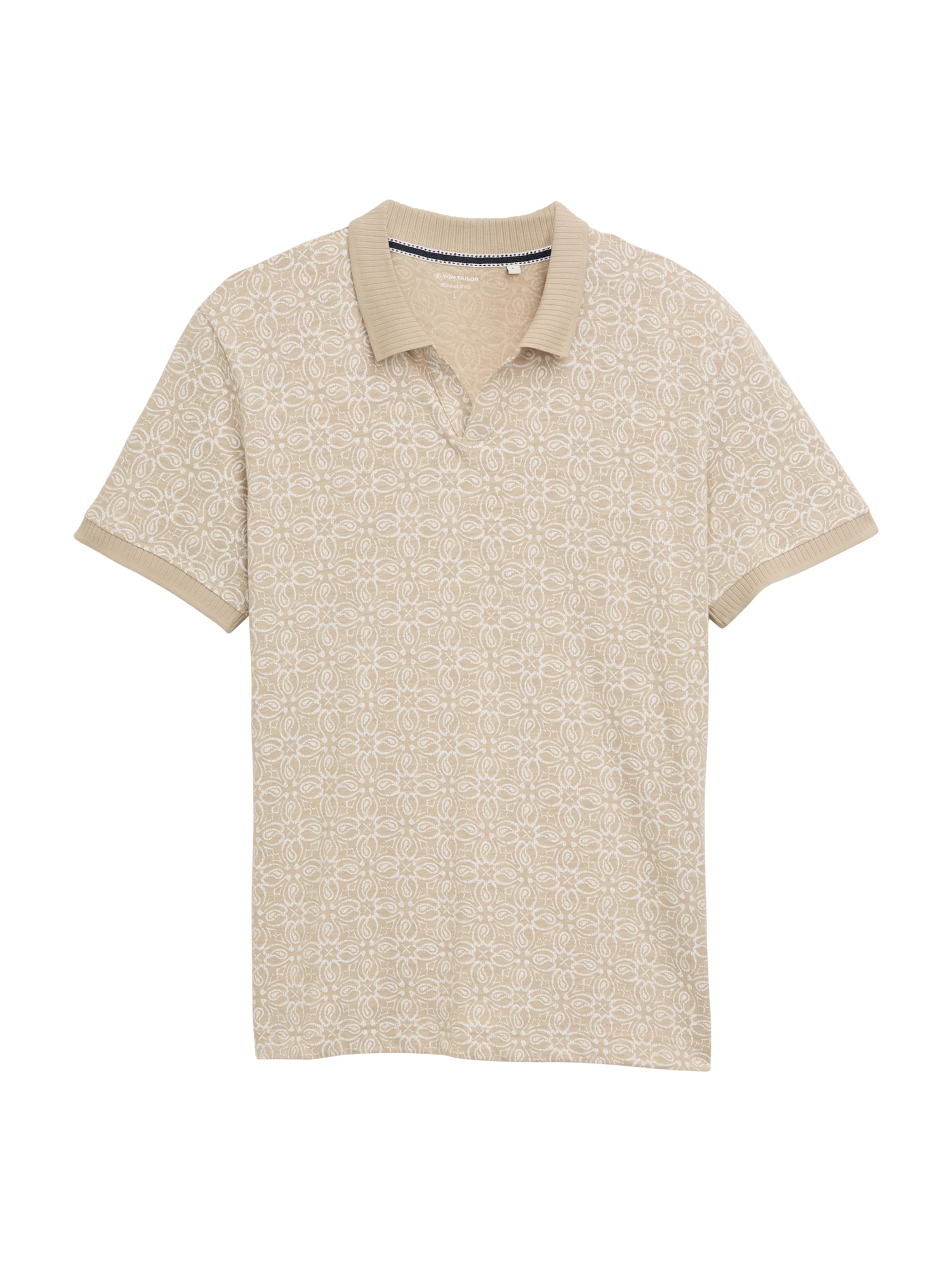 TOM TAILOR Póló - bézs: elől