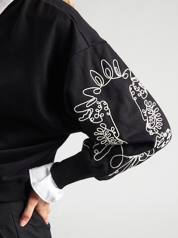ONLYSweater majica 'ONLBROOKE' - crna boja