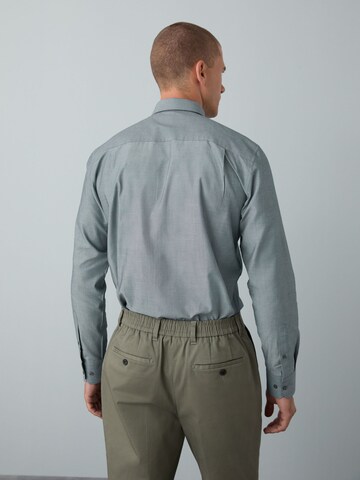 Coupe slim Chemise Next en bleu