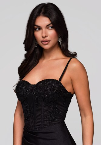 Ombre Kleid 'Serena' in Schwarz