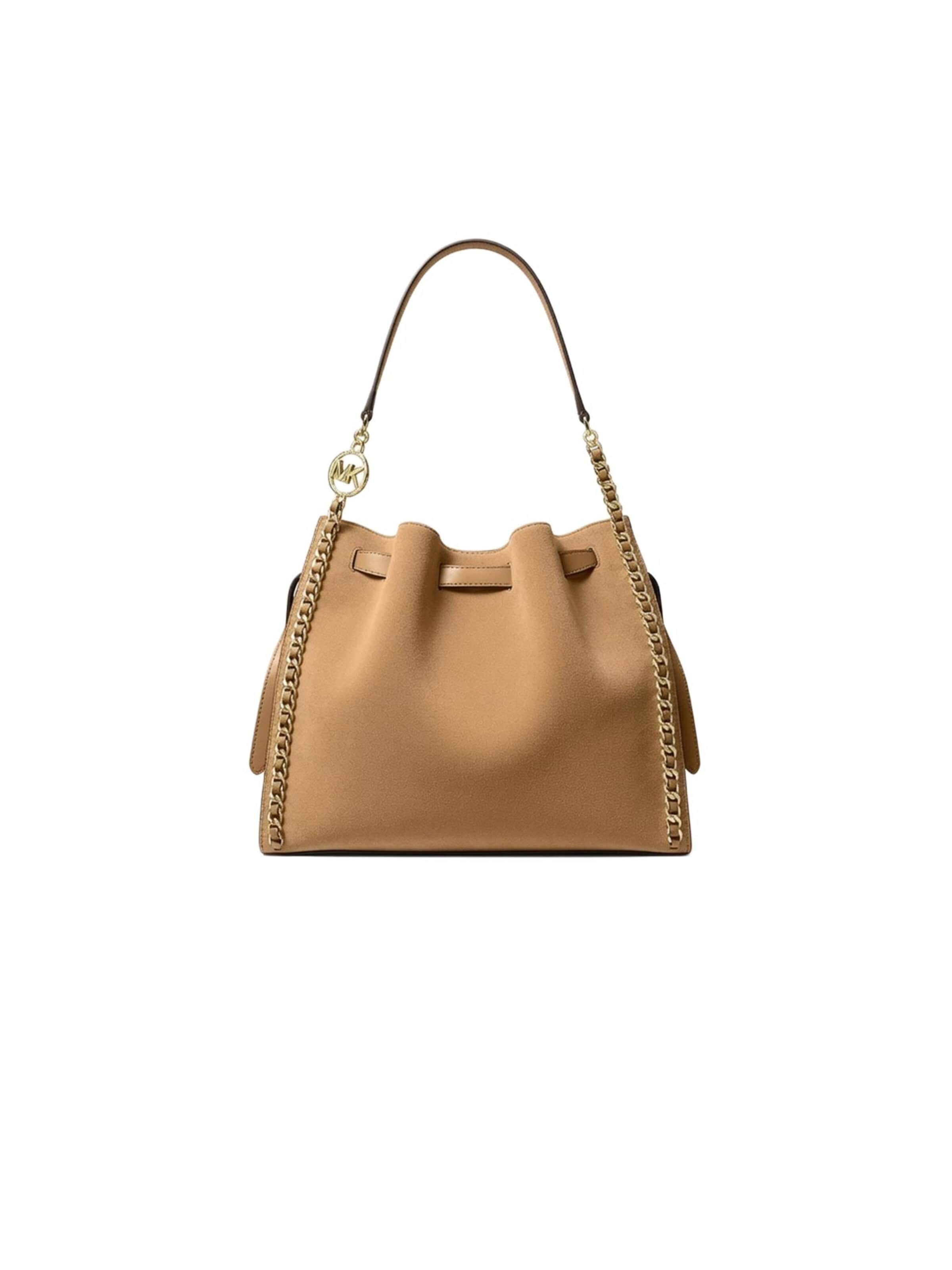 Michael Kors - Bolso de hombro 'Mina 34.3x14.0x28.6 cm' en beige