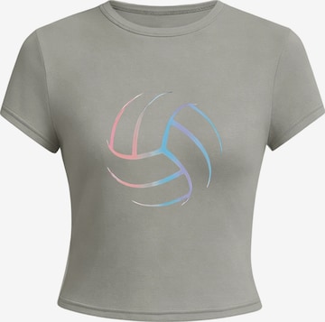 T-shirt GORHEY en gris : devant