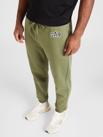 GAP - Tapered Calças 'HERITAGE' em verde