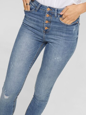 JDY Skinny Jeans 'Jona' in Blau