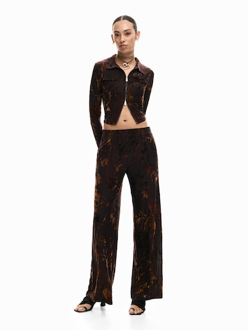 Desigual Φθινοπωρινό και ανοιξιάτικο μπουφάν σε καφέ