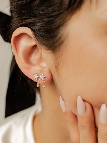 Orecchini 'Daisy Bloom' di Hey Happiness in oro