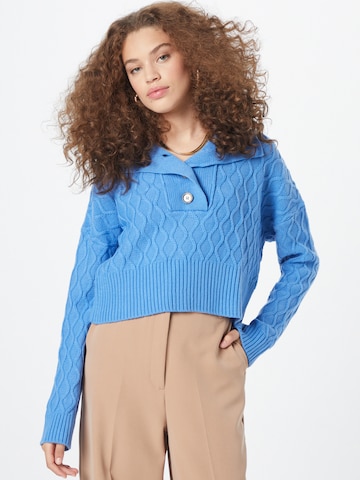 Trendyol Sweater in Blue: front