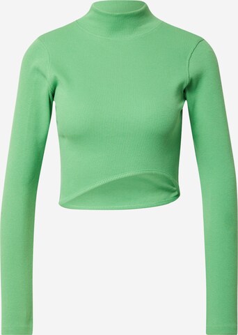 Nasty Gal Trui in Groen: voorkant