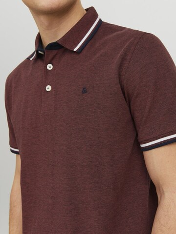 JACK & JONES Poloshirt 'Paulos' in Rot