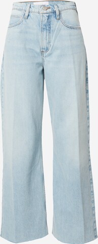 FRAME Wide leg Jeans in Blue: front