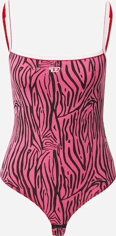 DIESEL - Body 'UFBY-TAISH' en rosa: frente