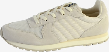 Bensimon Athletic lace-up shoe in Beige: front