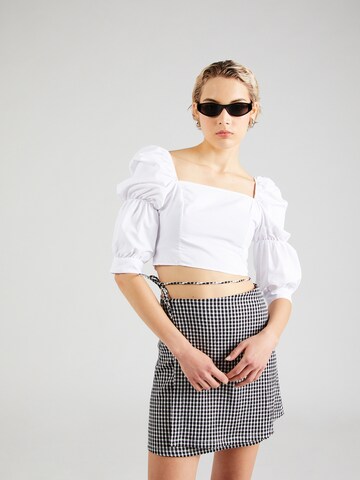 Camicia da donna di Trendyol in bianco: frontale