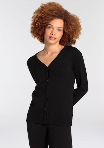 FLASHLIGHTS Strickjacke in Schwarz