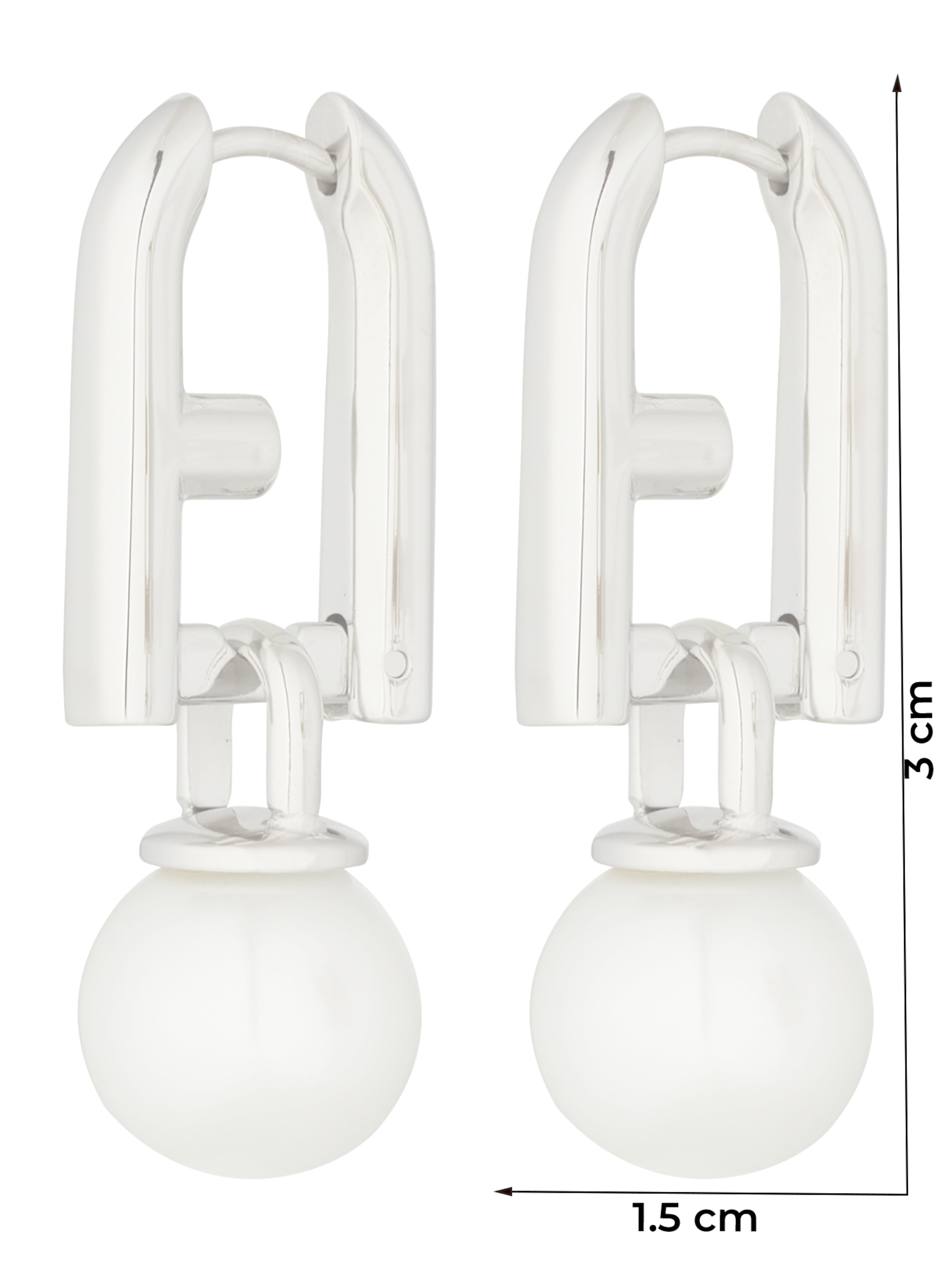 FURLA Серьги в Серебристый