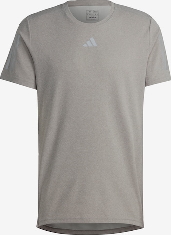 ADIDAS PERFORMANCE Functioneel shirt in Grijs: voorkant