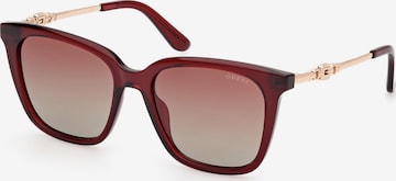 Lunettes de soleil 'Sonne' GUESS en rouge : devant