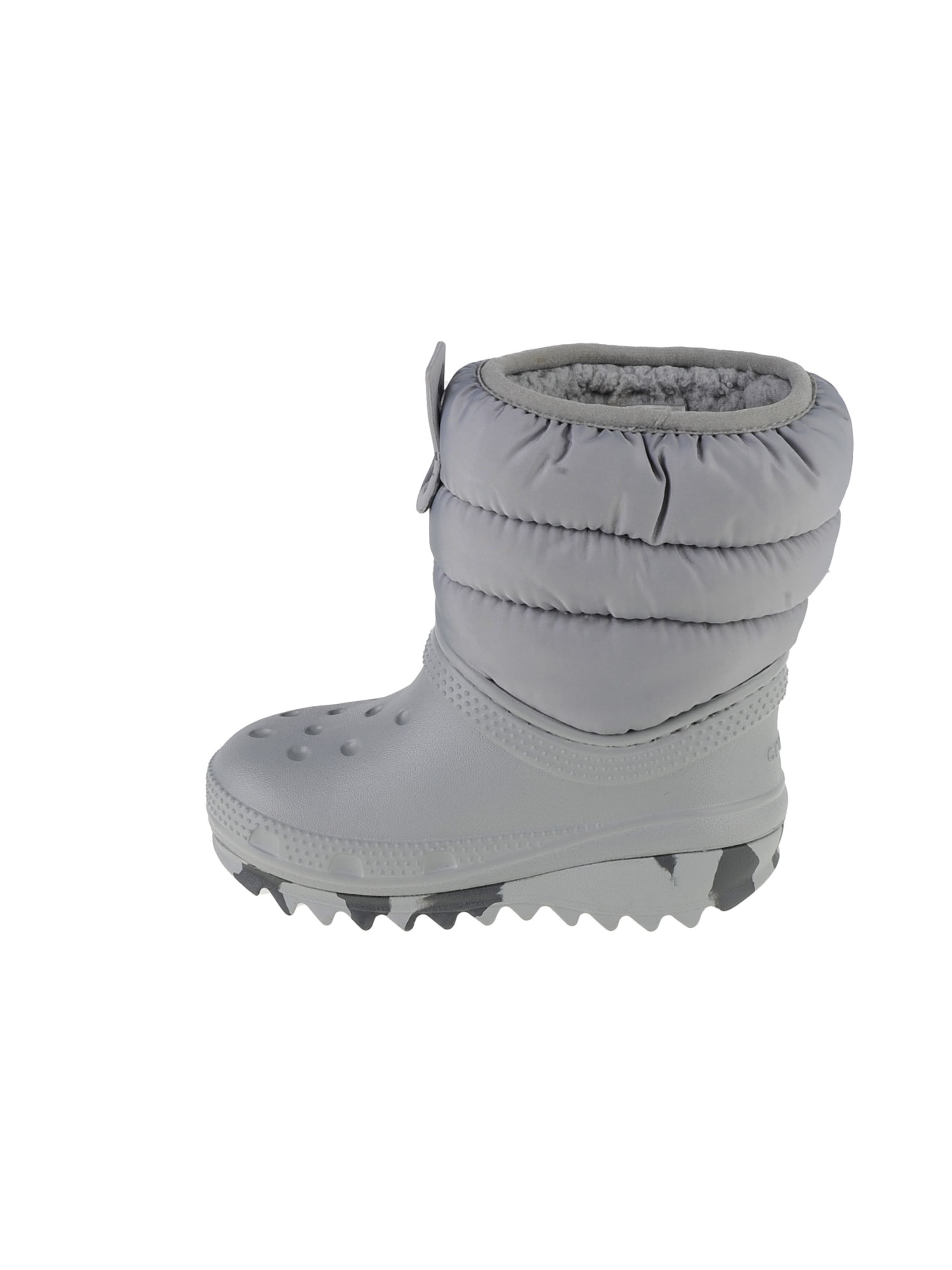 Crocs Snowboots 'Classic Neo Puff Boot Toddler'‌‌‌‌ in Grau
