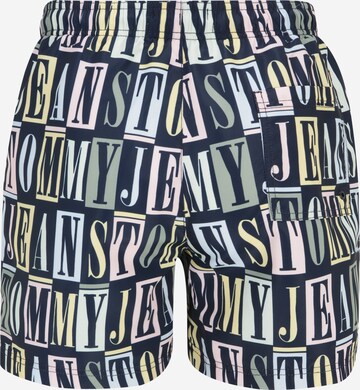 Tommy Jeans Badeshorts i sort