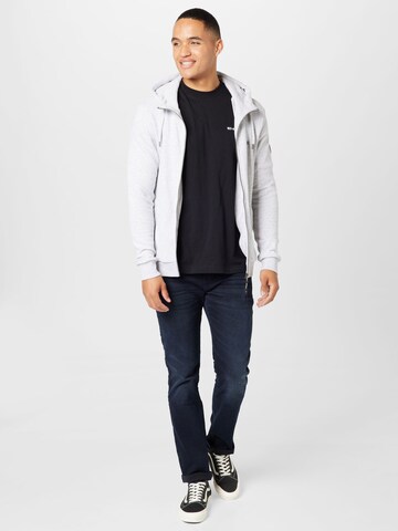 Ragwear Zip-Up Hoodie 'NATE' in Grey