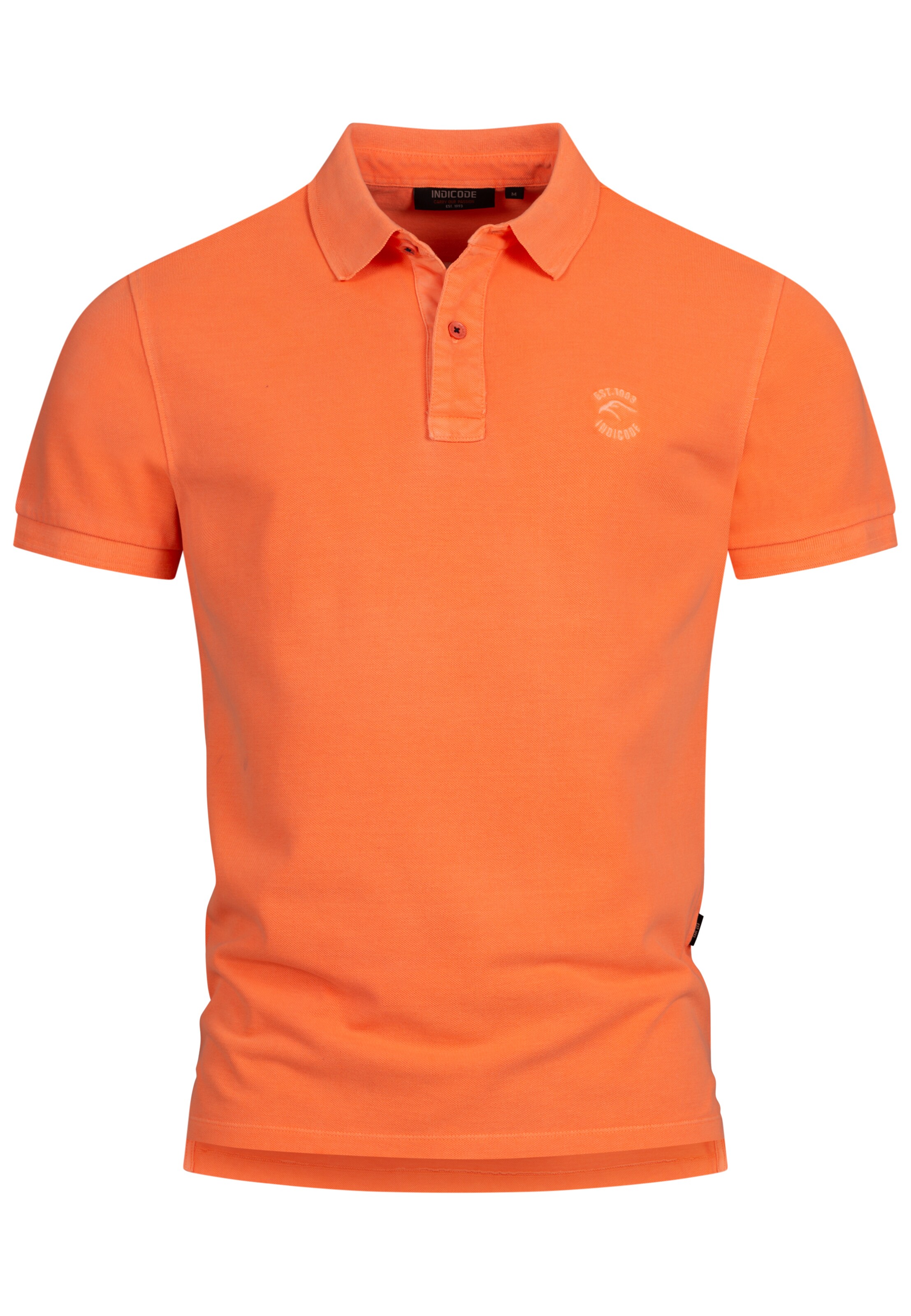 INDICODE JEANS Shirt ' Jorah ' in Oranje: voorkant